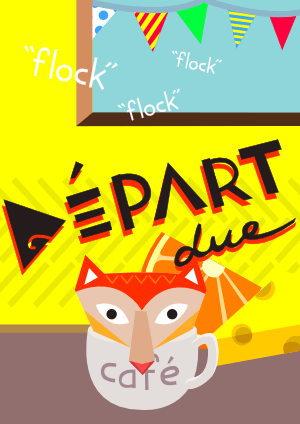 Depart due poster